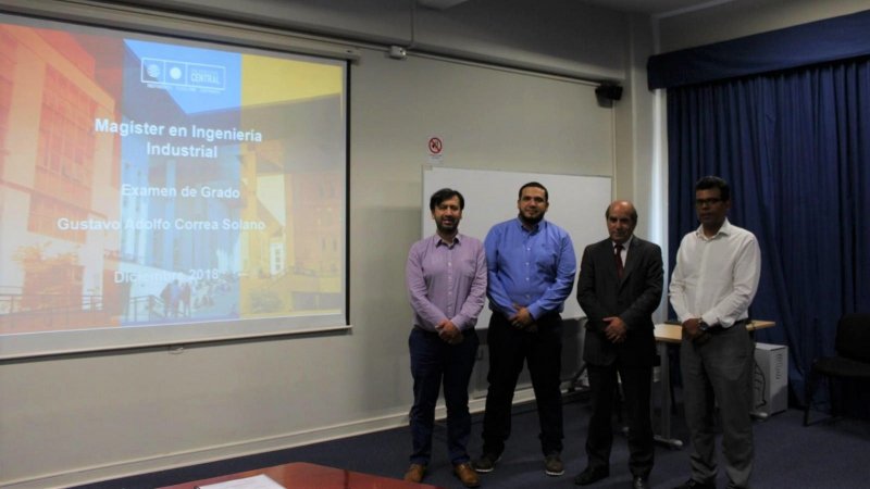 Primer graduado del Magíster en Ingeniería Industrial es un profesional de origen colombiano