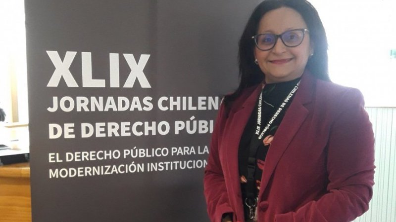 Académica expuso en las XLIX jornadas chilenas de derecho público