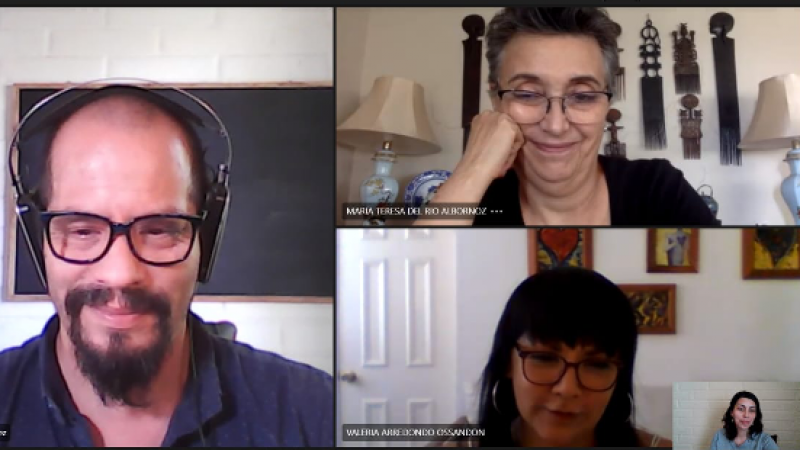 Estudiantes presentan examen de grado de Magíster Prácticas Narrativas Colaborativas