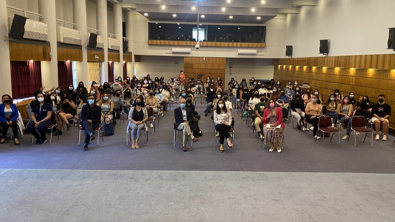 Carrera de Enfermería da la bienvenida a sus nuevas y nuevos estudiantes generación 2022