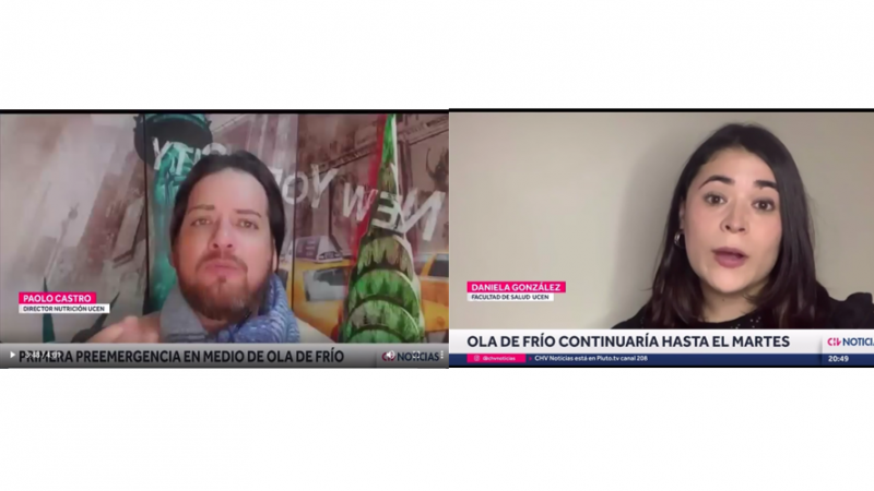 Académicos de Nutrición y Dietética entregan recomendaciones para enfrentar las bajas temperaturas