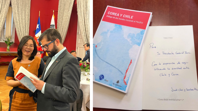 Académicos de Estudios Coreanos participan en recepción del Presidente Boric para el Primer Ministro de Corea del Sur