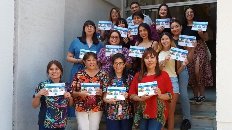 Proyecto “Ucen en mi jardín” entregó medidas de promoción de la salud integral para párvulos y sus familias