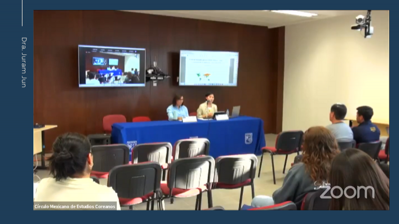 Representantes del Magíster en Estudios Coreanos y del CECorea participan en Foro Corea del Círculo Mexicano de Estudios Coreanos