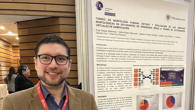 Profesor Hugo Salazar participa del importante XLIII Congreso Chileno de Anatomía - I Congreso Latinoamericano de Morfología Clínica