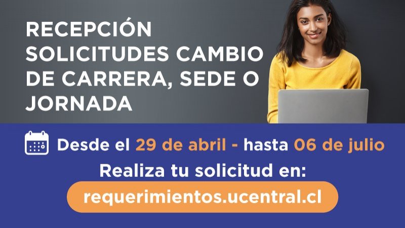 Proceso de recepción para solicitudes de cambio de carrera, sede y/o jornada para el periodo 2024-02