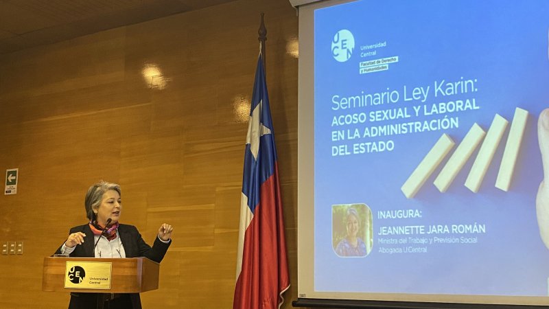 Ministra del Trabajo inauguró seminario sobre Ley Karin