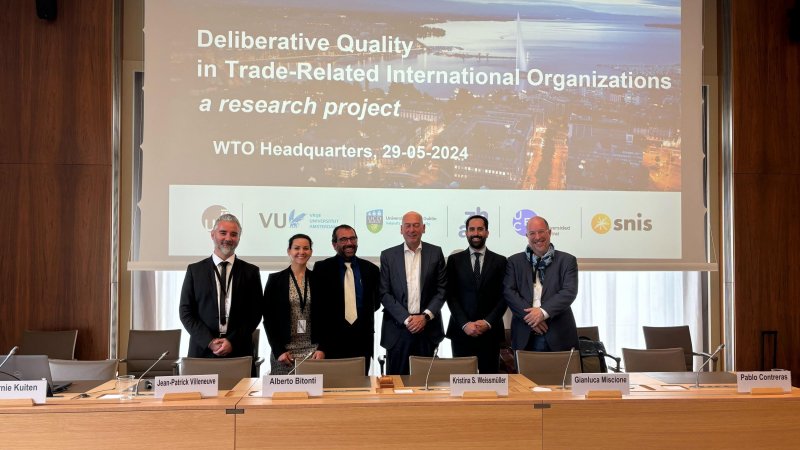 Profesor Pablo Contreras expuso en la Organización Mundial de Comercio