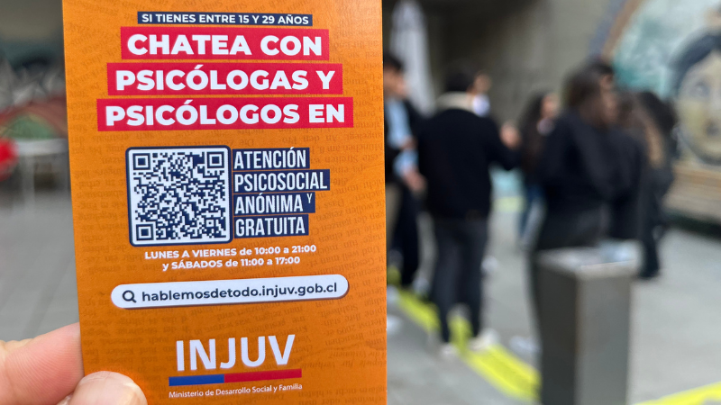 Intervención en campus de la U.Central: Hablemos de Todo INJUV