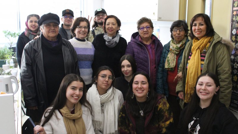 Estudiantes de Arquitectura del Paisaje dictan talleres para personas adultas mayores