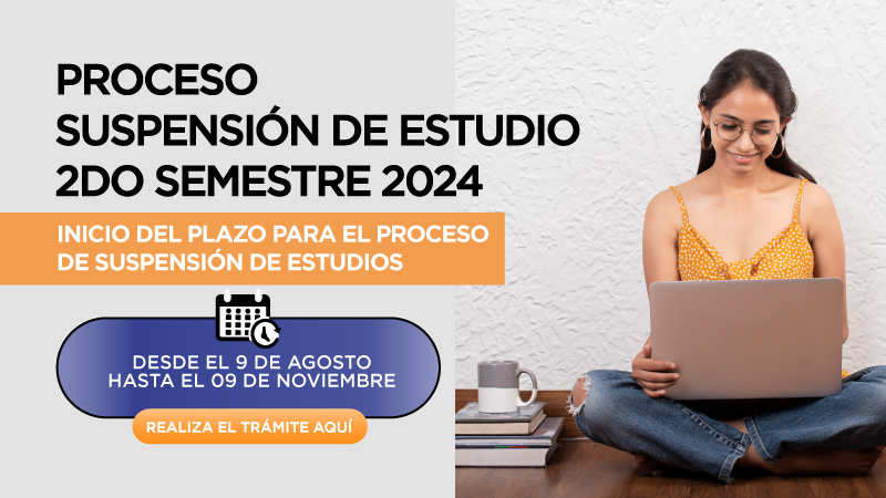 Suspensión de estudios segundo semestre periodo académico 2024-02