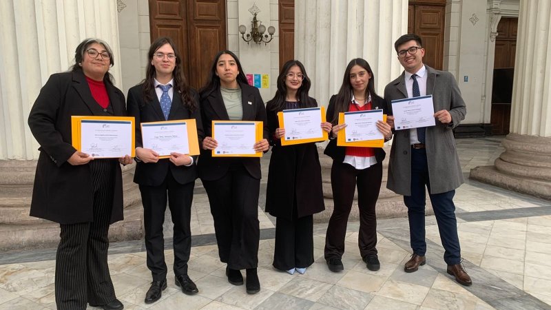 Alumnos de la Fegoc participaron de una nueva versión del EuroModelo 2024