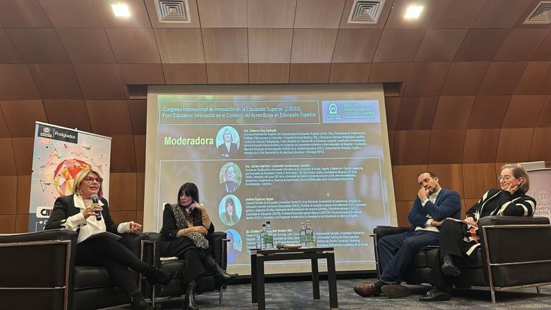 Decana Andrea Figueroa participó en el III Congreso Internacional de Innovación en la Educación Superior