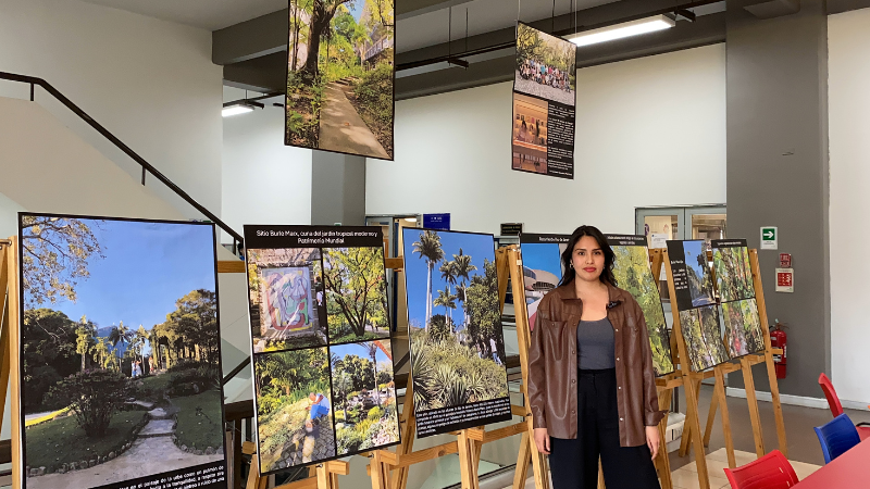 Estudiantes de Arquitectura del Paisaje exponen sus fotografías del VI Coloquio sobre el Futuro del Paisaje en Brasil