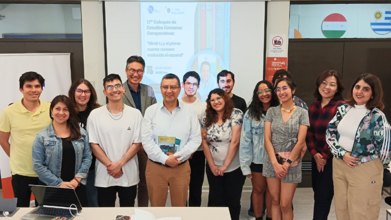 El 17º Coloquio de Estudios Coreanos destaco el primer cuento coreano publicado en Latinoamérica