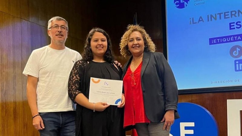 Isidora Jara, ganadora de la beca de la Universidad Autónoma de Madrid: “No tengan miedo, si algo no funciona, siempre hay oportunidades”