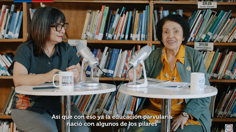 Vodcast de Mineduc aborda la historia y desafíos de la Educación Parvularia Pública
