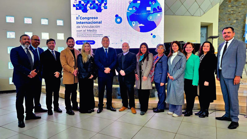 Delegación de la U. Central participó en el II Congreso Internacional de Vinculación con el Medio y Desarrollo Territorial